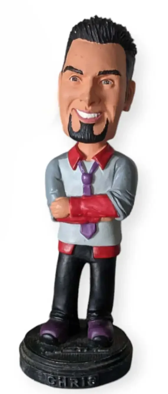 NSYNC Chris Kirkpatrick Collectible 2001 Bobblehead Best Buy Exclusive